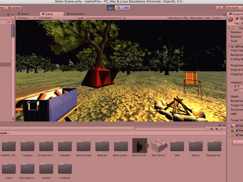 Thermal Haptics for VR ('Fire and Ice')